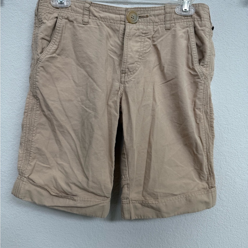 Catherine Malandrino Women's Tan Cargo Shorts